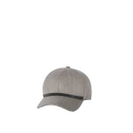 Brunello Cucinelli Sparkling pinstripe baseball cap in Silver | Hats | Luxury Shoes 