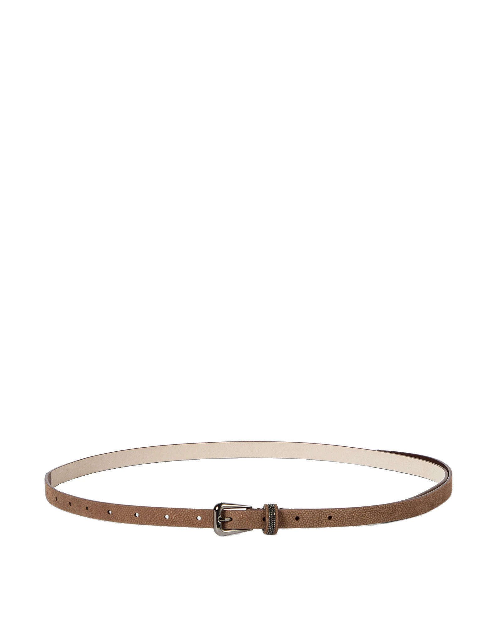 Brunello Cucinelli Sparkling textured leather belt in Hazelnut Brunello Cucinelli Sparkling textured leather belt in Hazelnut | Belts | Luxury Shoes