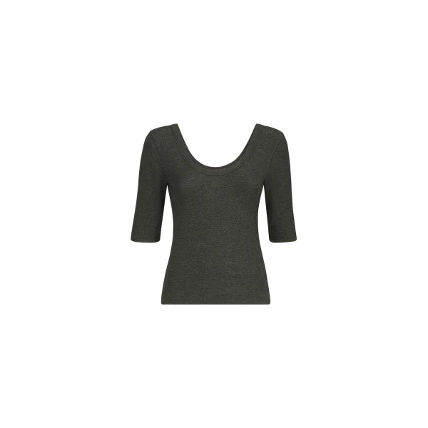 Sparkling virgin wool top in Anthracite