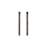 Brunello Cucinelli Sterling Silver cascade earrings in Silver | Earrings | Luxury Shoes 