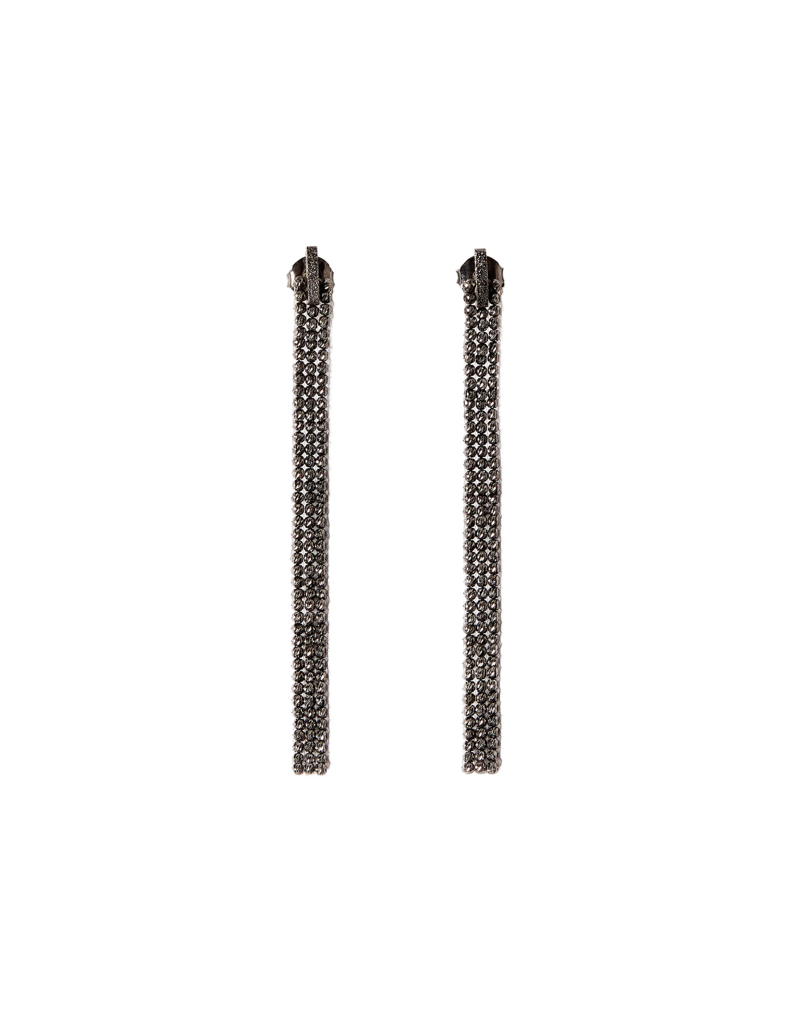 Brunello Cucinelli Sterling Silver cascade earrings in Silver Brunello Cucinelli Sterling Silver cascade earrings in Silver | Earrings | Luxury Shoes