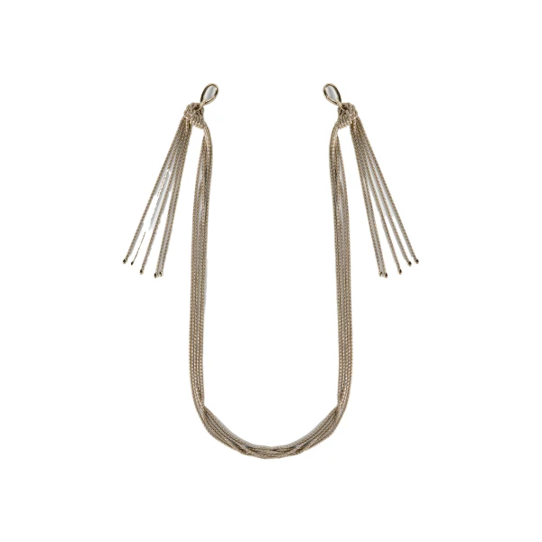 Brunello Cucinelli Sterling Silver chain in Gold | Jewelry | Luxury Shoes 