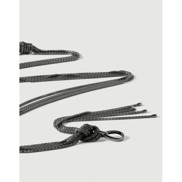 Brunello Cucinelli Sterling Silver chain in Silver, view 2 | Jewelry | Luxury Shoes 