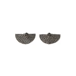 Brunello Cucinelli Sterling Silver earrings in Black | Earrings | Luxury Shoes 