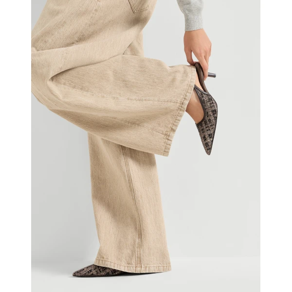 Suede City heels in Rust Brown - Image 5