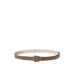 Brunello Cucinelli Suede belt in Brown | Belts | Luxury Shoes 
