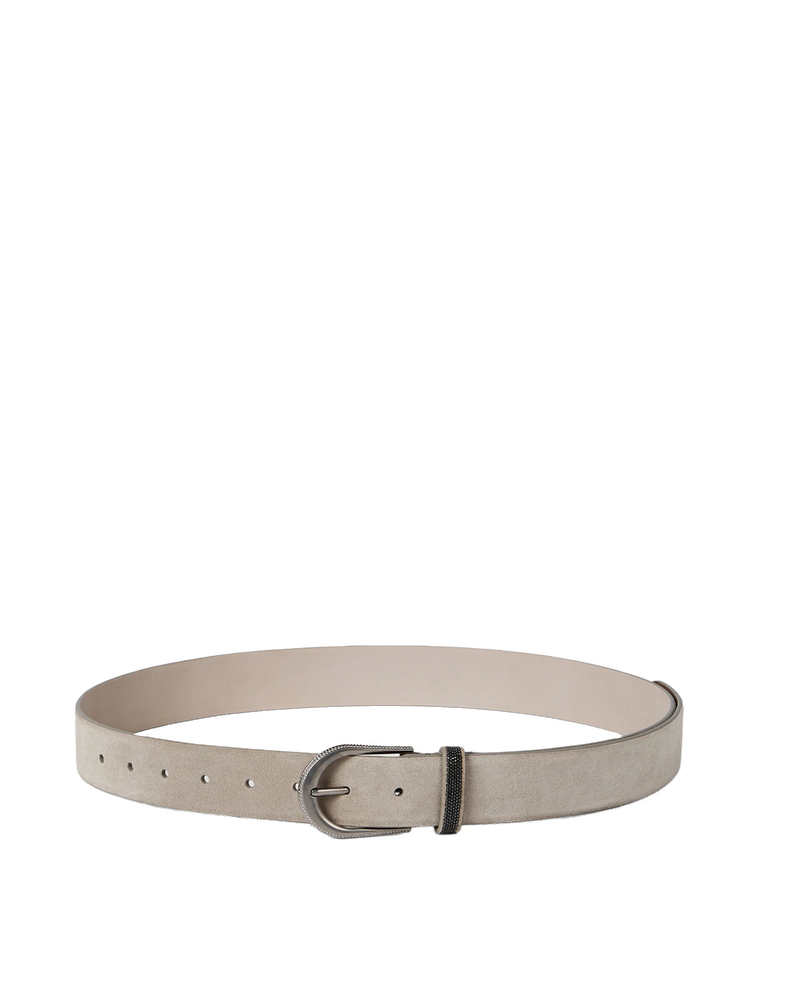Brunello Cucinelli Suede belt in Light Grey Brunello Cucinelli Suede belt in Light Grey | Belts | Luxury Shoes