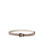 Brunello Cucinelli Suede belt with shiny loop in Light Brown | Belts | Luxury Shoes 