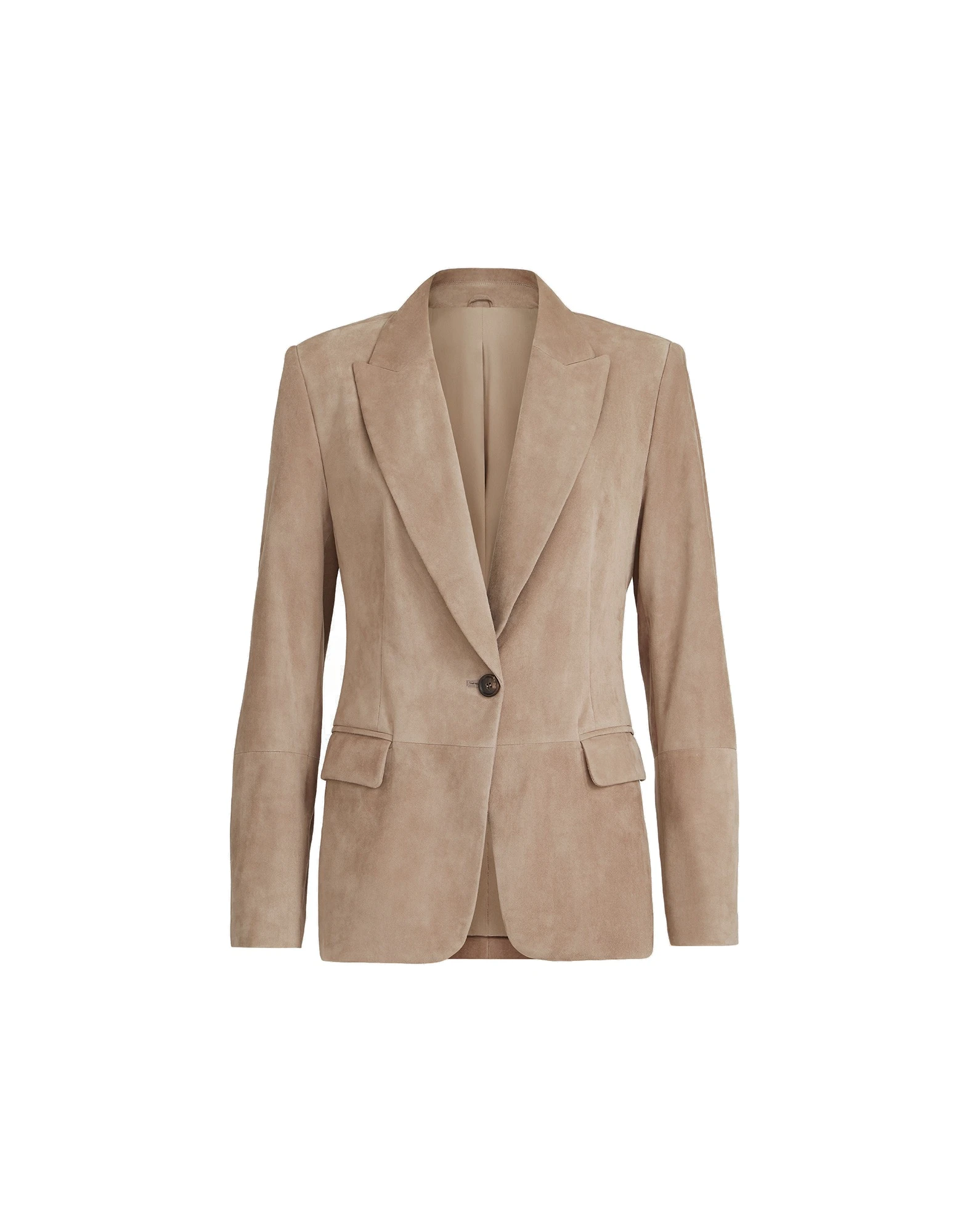 Brunello Cucinelli Suede blazer in Light Brown | Buy Jackets at Luxury Shoes Brunello Cucinelli Suede blazer in Light Brown