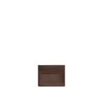Brunello Cucinelli Suede card case in Espresso | Wallets & Purses | Luxury Shoes 