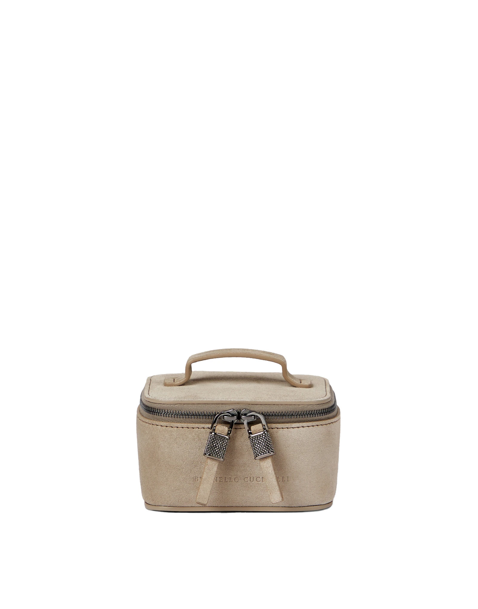 Brunello Cucinelli Suede small jewelry box in Light Grey Brunello Cucinelli Suede small jewelry box in Light Grey | Accessories | Luxury Shoes