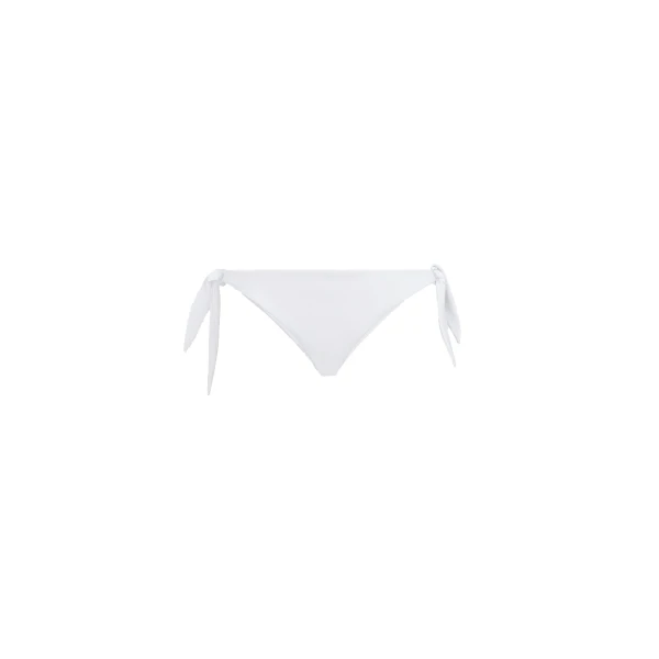 Techno jersey bikini bottoms in White