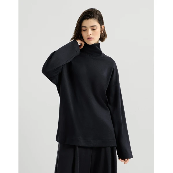Brunello Cucinelli Turtleneck sweater in Cobalt