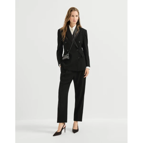 Tuxedo trousers in Black - Image 6