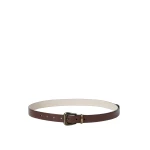Brunello Cucinelli Vachetta belt with monili in Brown | Belts | Luxury Shoes 