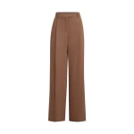 Brunello Cucinelli Virgin wool tricotine trousers in Dattero
