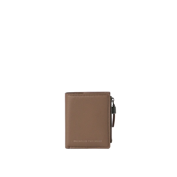 Brunello Cucinelli Wallet in Brown Gianduia | Wallets & Purses | Luxury Shoes 