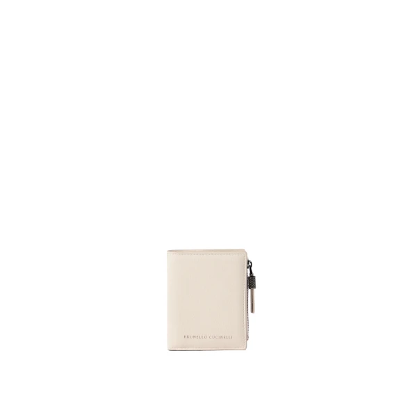 Brunello Cucinelli Wallet in Ivory | Wallets & Purses | Luxury Shoes 