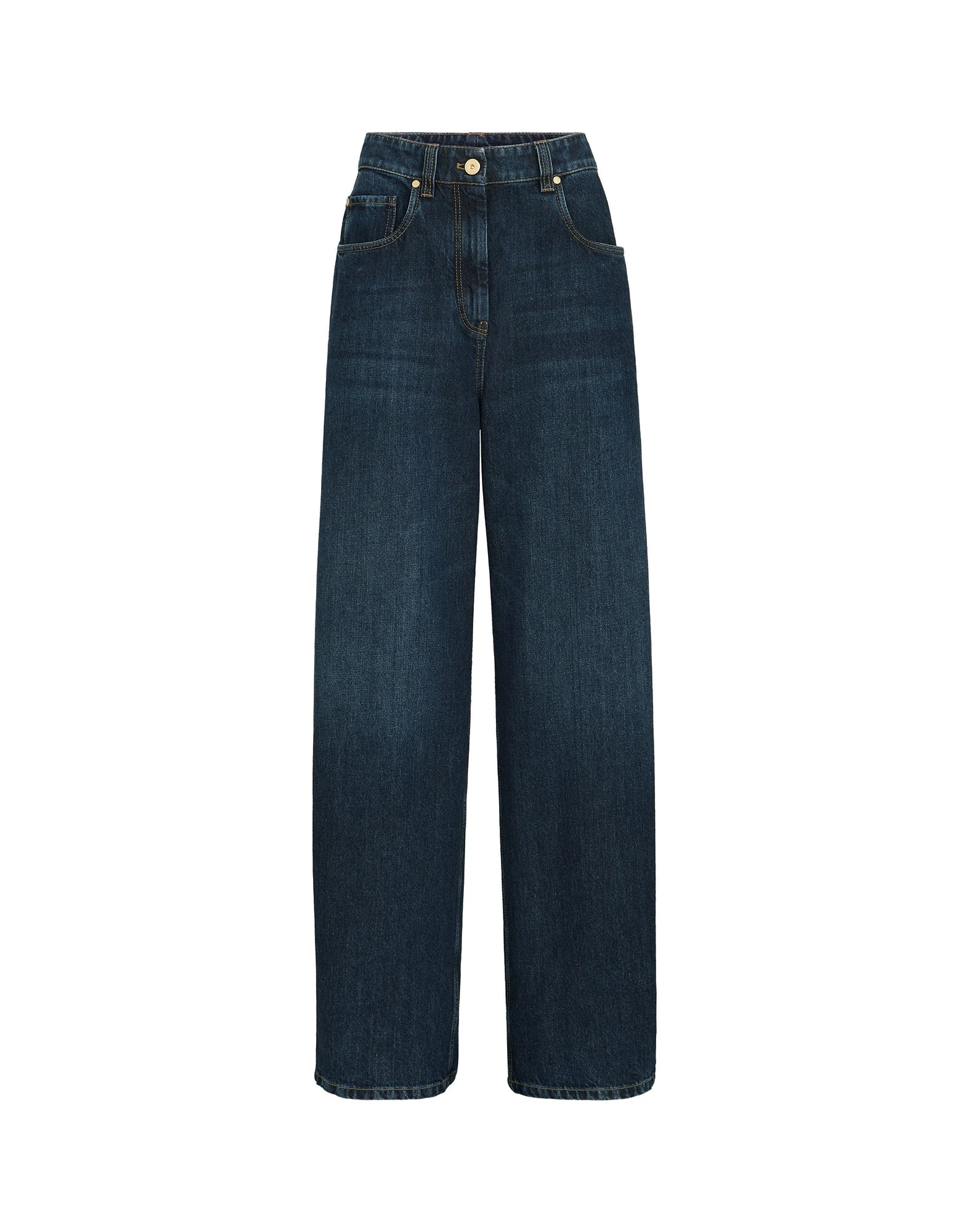 Brunello Cucinelli Wide trousers in Denim Brunello Cucinelli