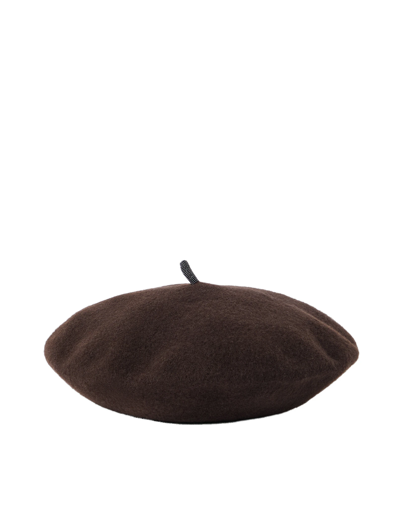 Brunello Cucinelli Wool beret in Cocoa Brunello Cucinelli Wool beret in Cocoa | Hats | Luxury Shoes