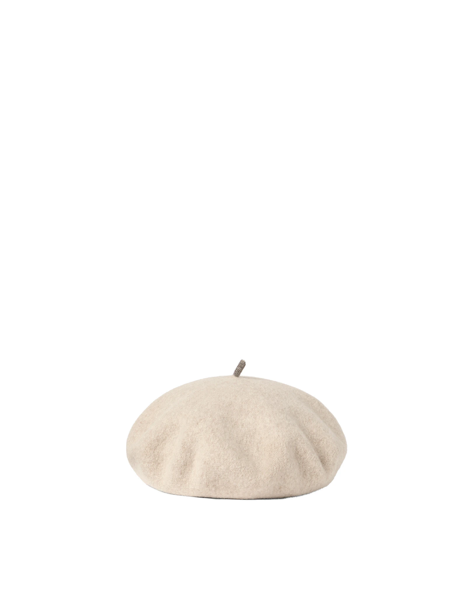 Brunello Cucinelli Wool beret in Pearl Brunello Cucinelli Wool beret in Pearl | Hats | Luxury Shoes