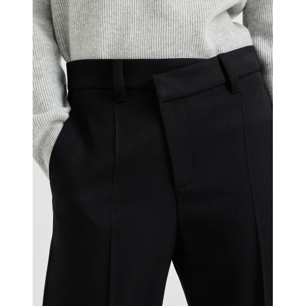 Brunello Cucinelli Wrap trousers in Black