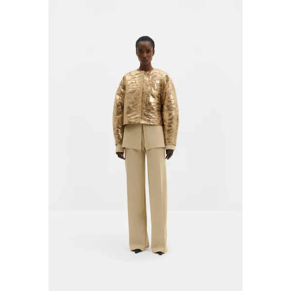 By Malina Abigail Jacket in Savannah Metallic, view 3