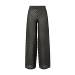 By Malina Alissa Pants in Black Metallic
