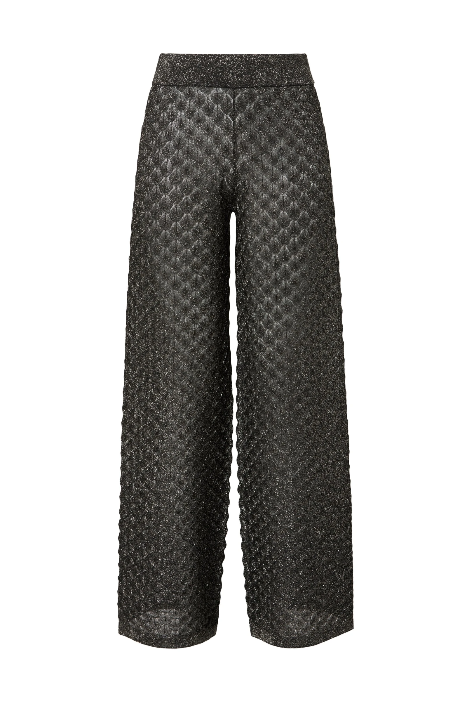 By Malina Alissa Pants in Black Metallic By Malina Alissa Pants in Black Metallic