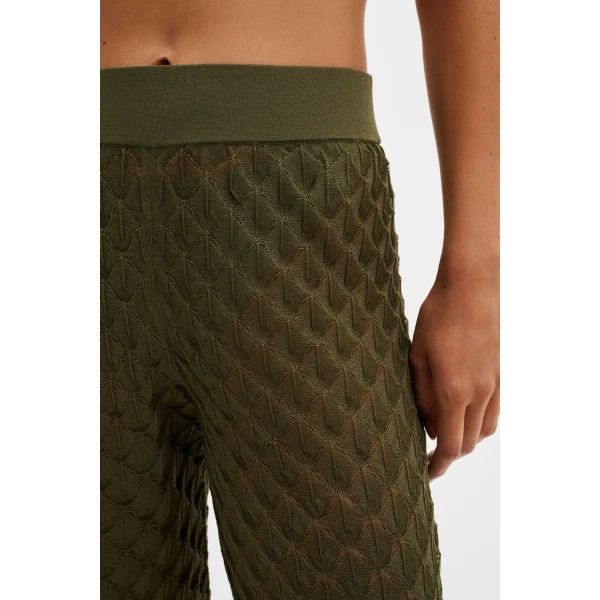By Malina Alissa Pants in Dusty Olive, view 5