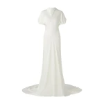 By Malina Alivia Gown in Cream