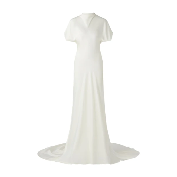 By Malina Alivia Gown in Cream