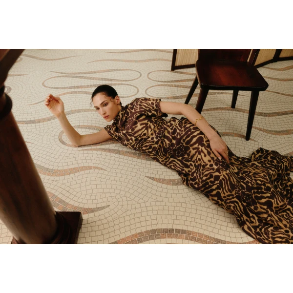 By Malina Alivia Maxi Dress in Savannah, view 5