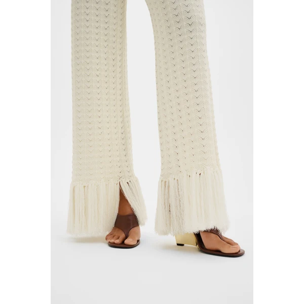 By Malina Alycia Pants in White, view 5