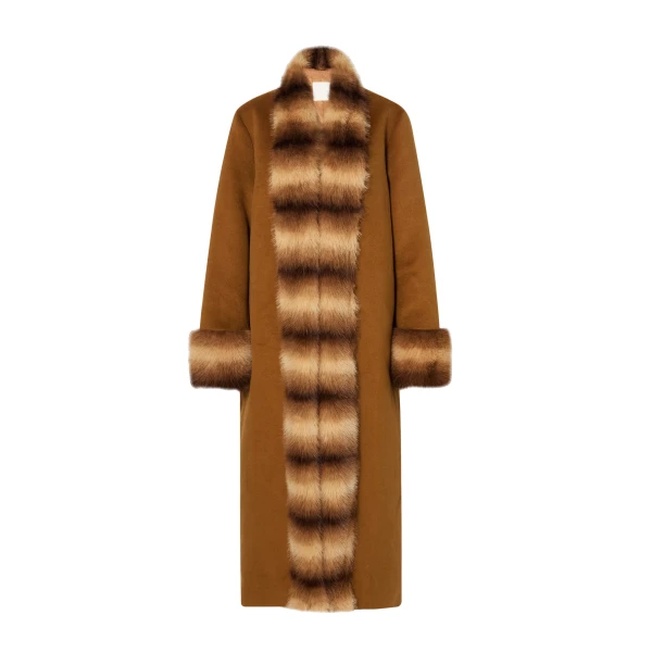Anouk Yve Coat in Camel Anouk Yve