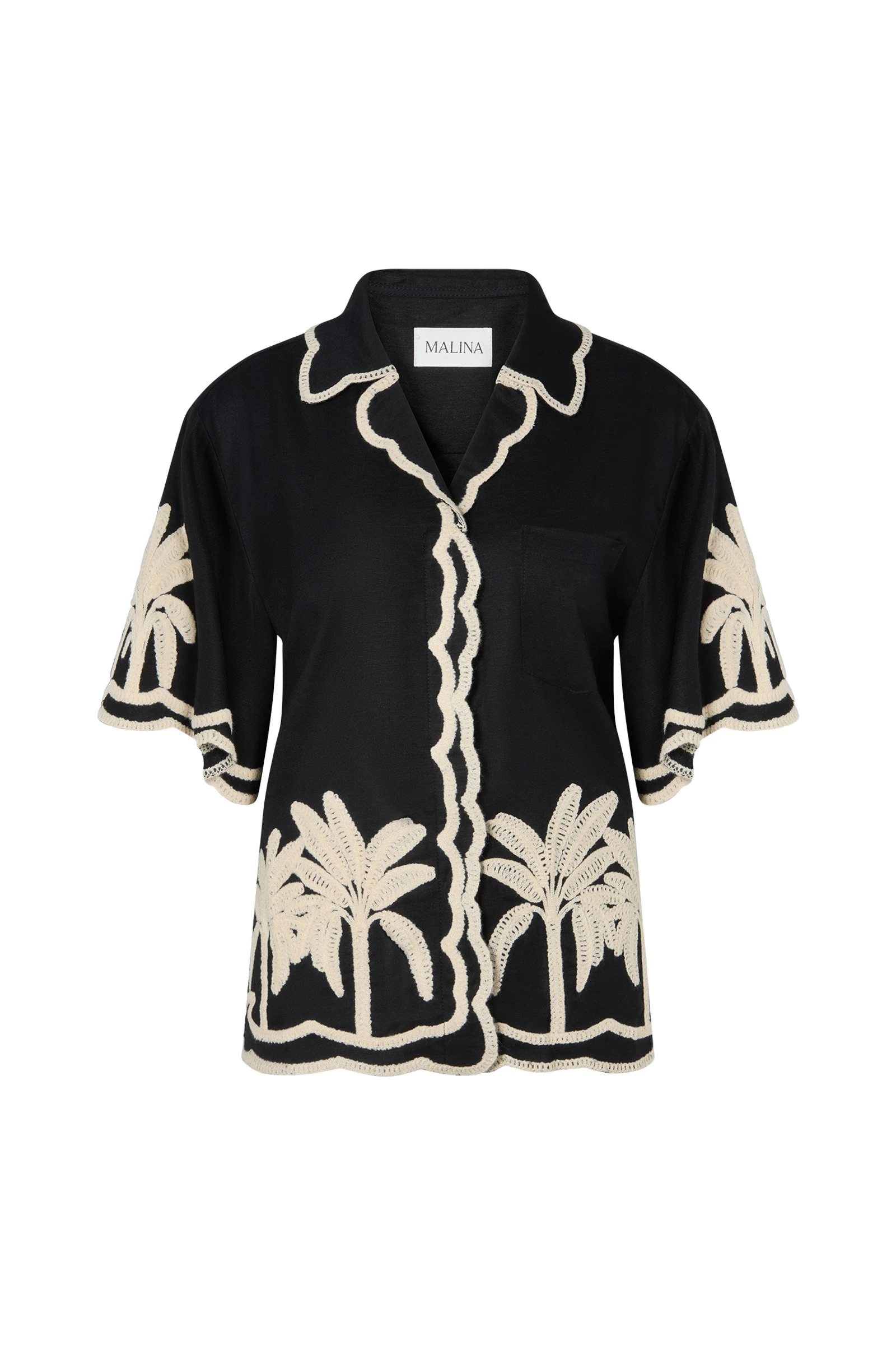 By Malina Armida Shirt in Black By Malina Armida Shirt in Black