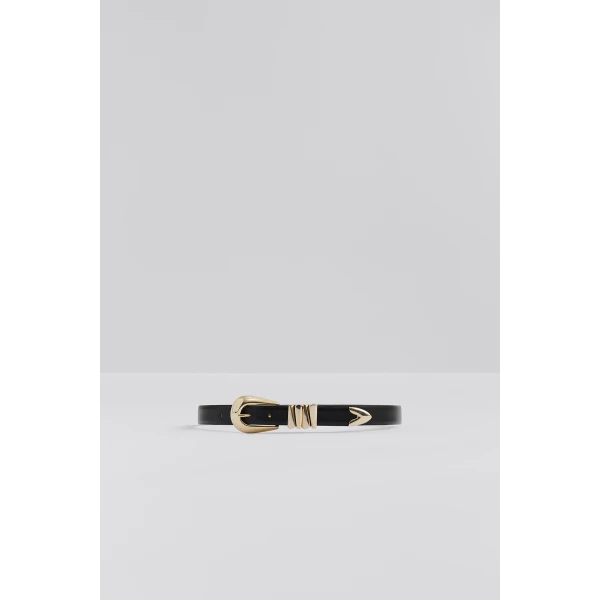 By Malina Azelia Belt in Black, view 2