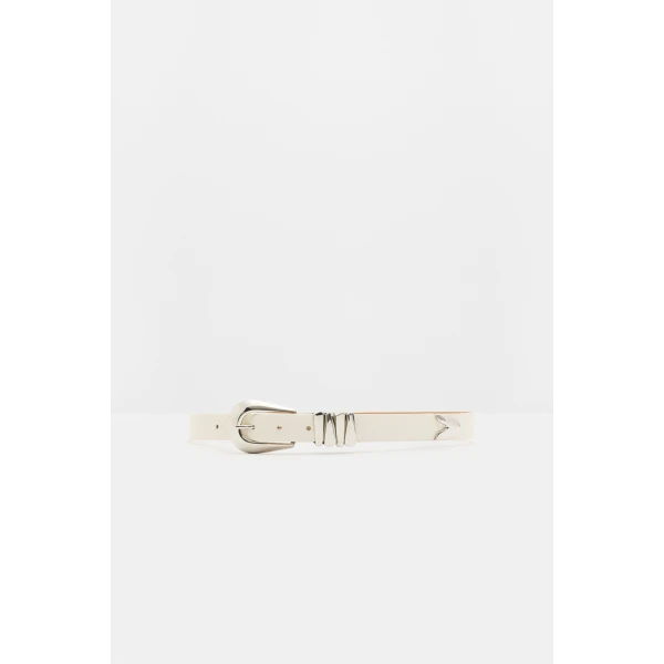 By Malina Azelia Belt in Vanilla, view 2