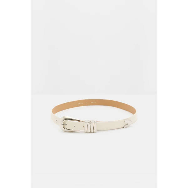 By Malina Azelia Belt in Vanilla, view 3