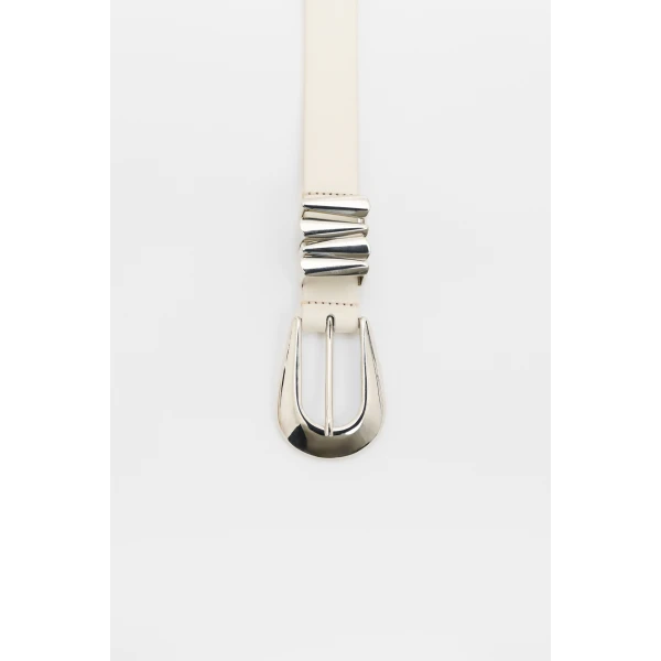 By Malina Azelia Belt in Vanilla, view 4