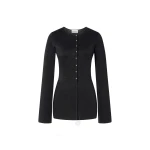 By Malina Azra Cardigan in Black