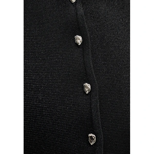 By Malina Azra Cardigan in Black, view 5