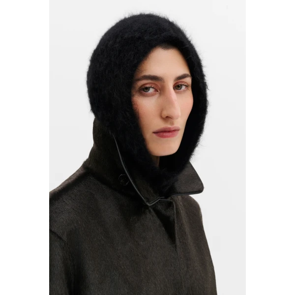 By Malina Brielle Balaclava in Black, view 2