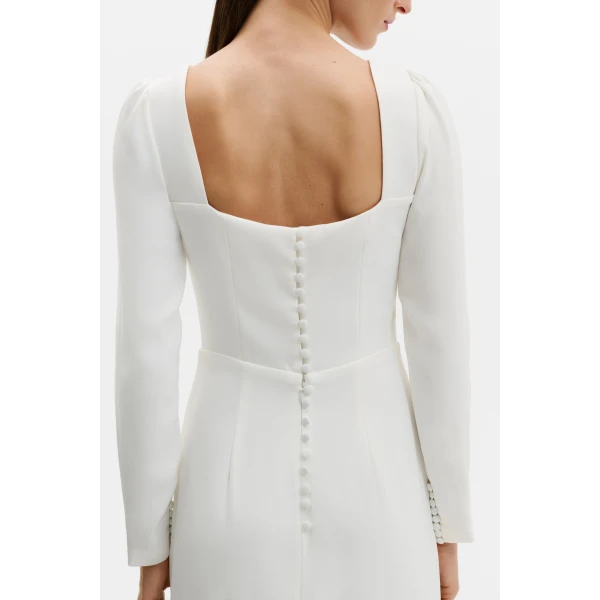 By Malina Carmen Gown in Ivory, view 3