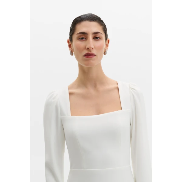 By Malina Carmen Gown in Ivory, view 5