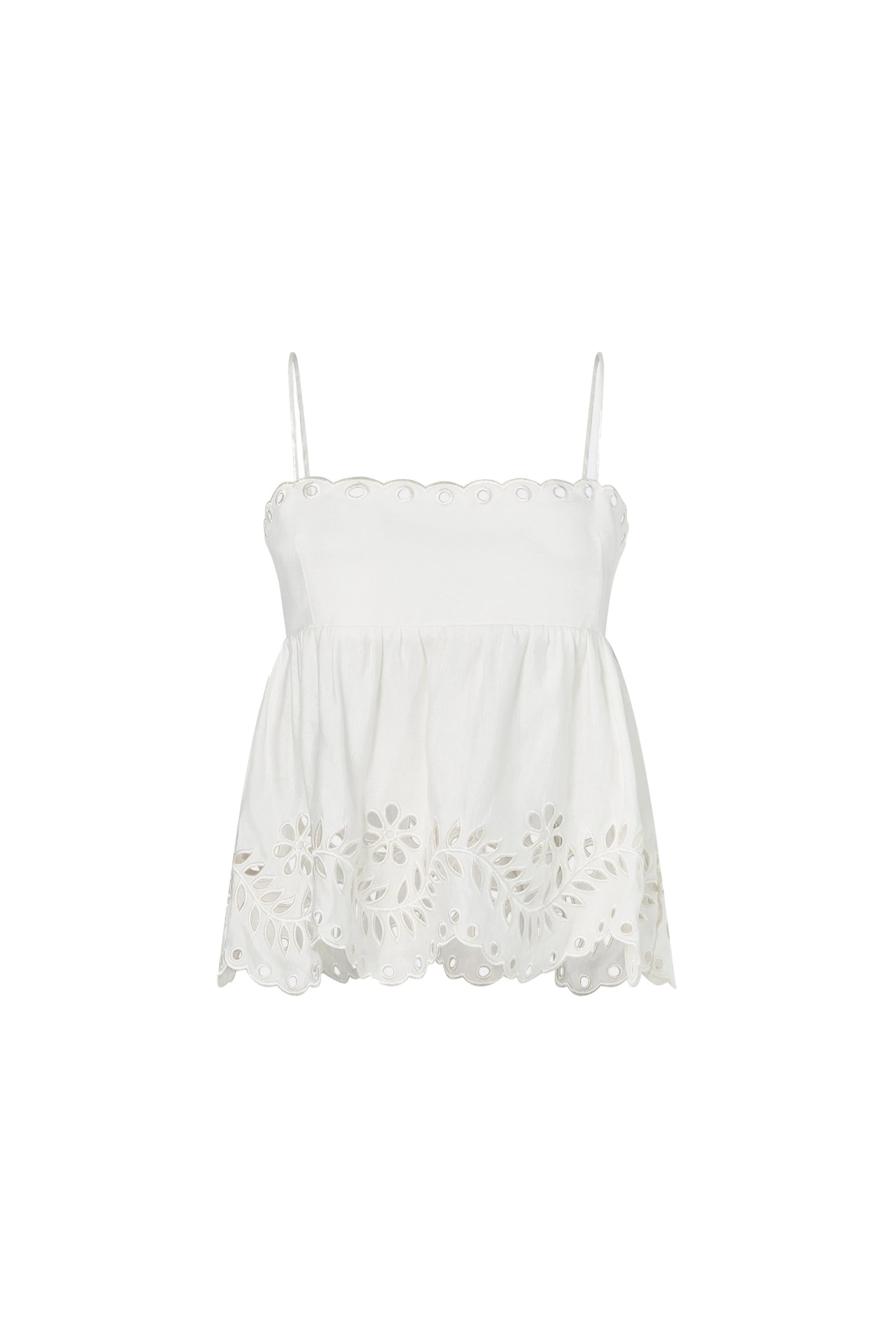 By Malina Carrie Top in White By Malina Carrie Top in White