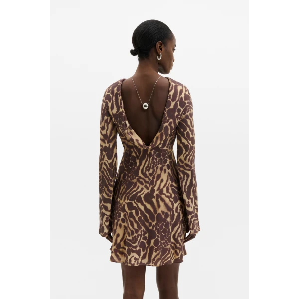 By Malina Cezanne Mini Dress in Savannah, view 2