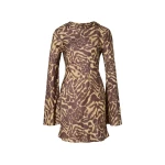 By Malina Cezanne Mini Dress in Savannah