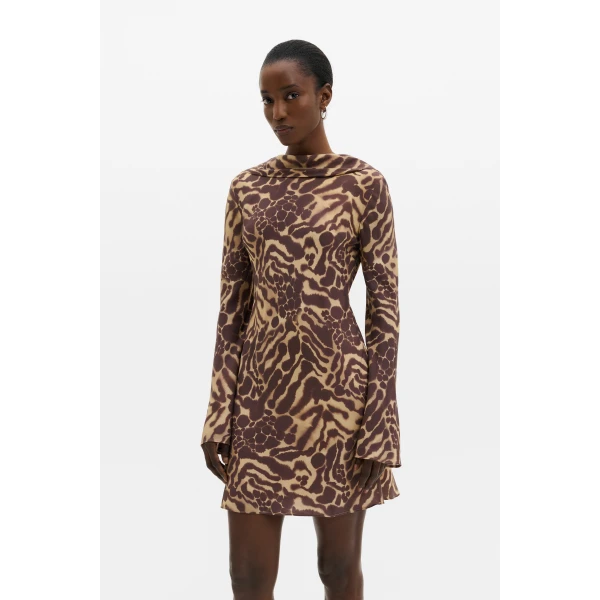 By Malina Cezanne Mini Dress in Savannah, view 4