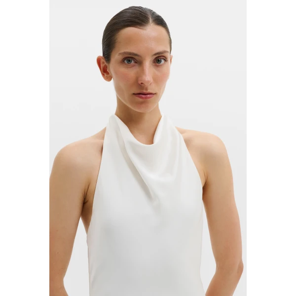 By Malina Chloe Gown in Cream, view 4